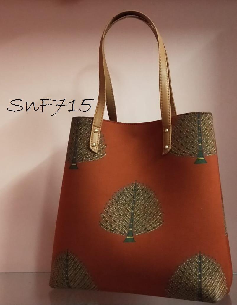 Tote Bag (Brown Leaf)