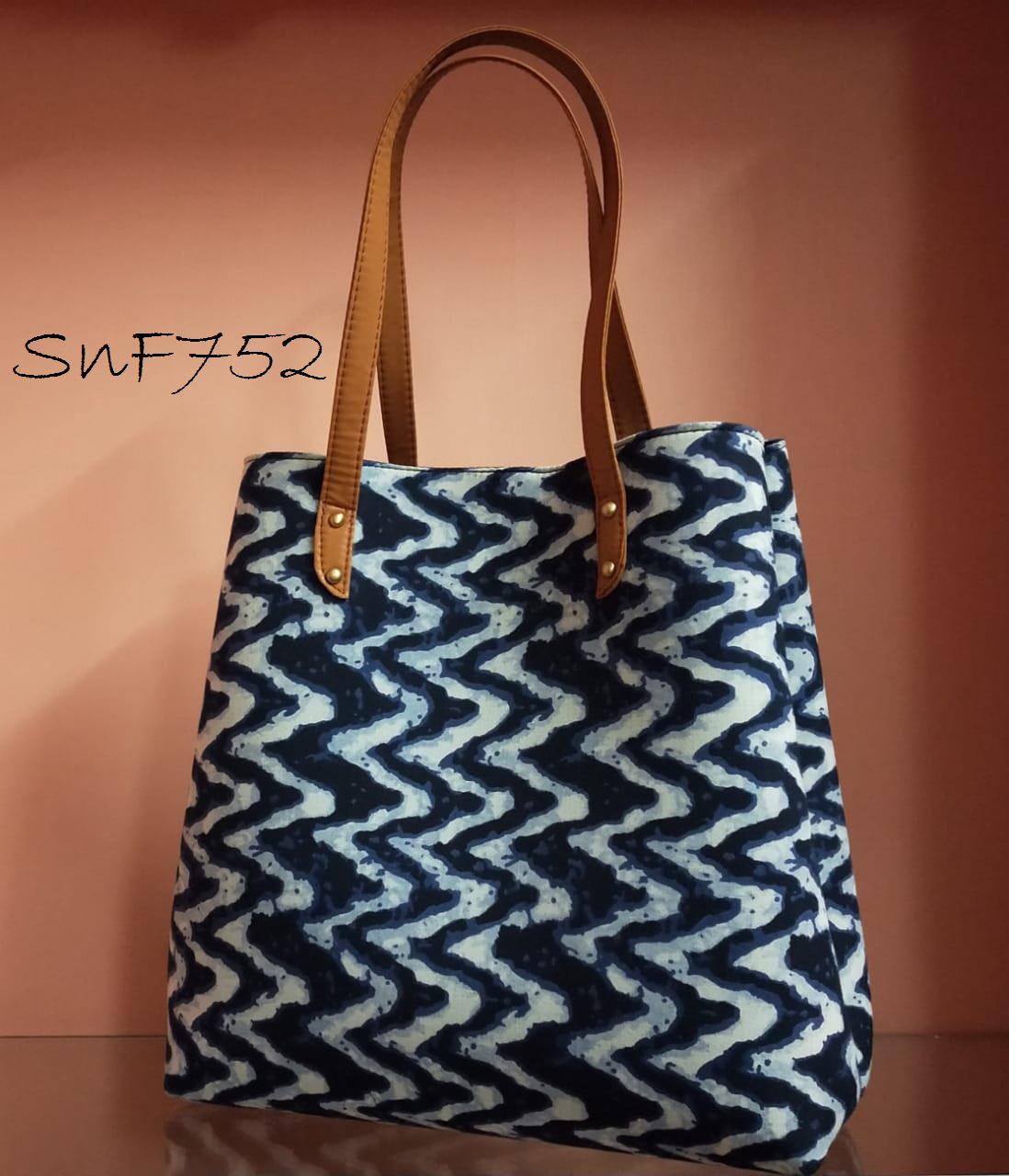 Tote Bag (Batik Print Multicolour)