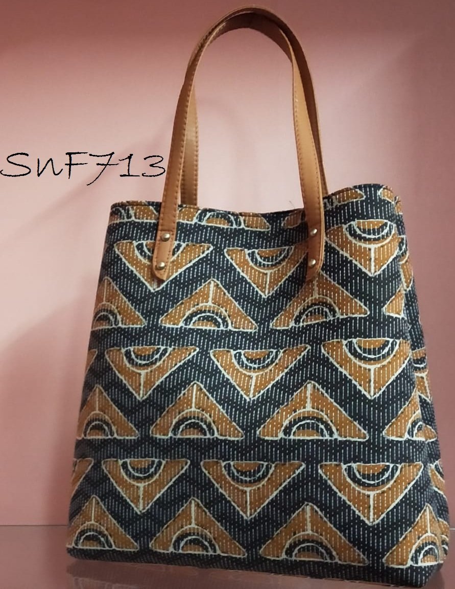 Tote Bag (Mustard & Ash)