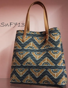 Tote Bag (Mustard & Ash)