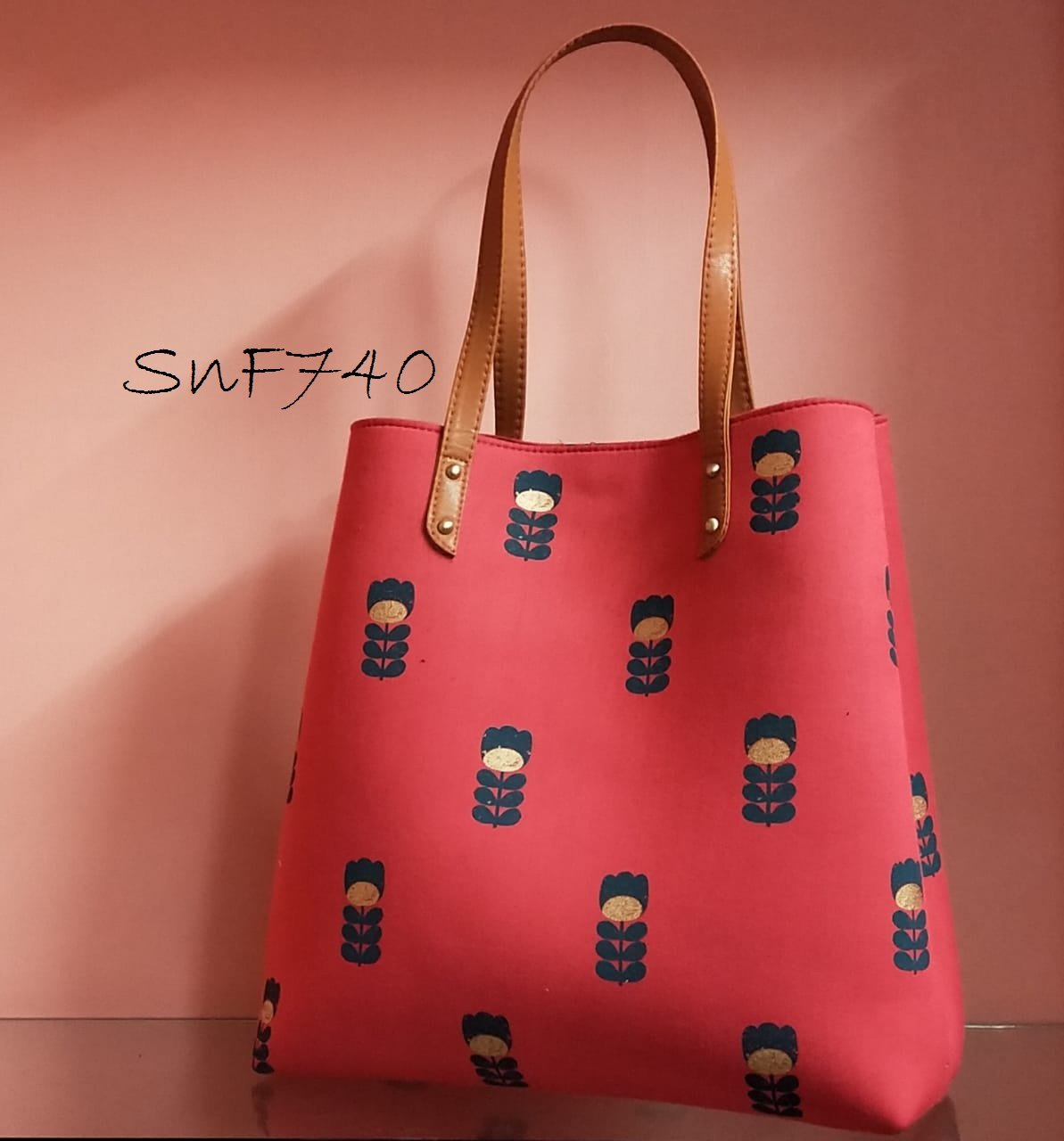 Tote Bag (Tomato Red)